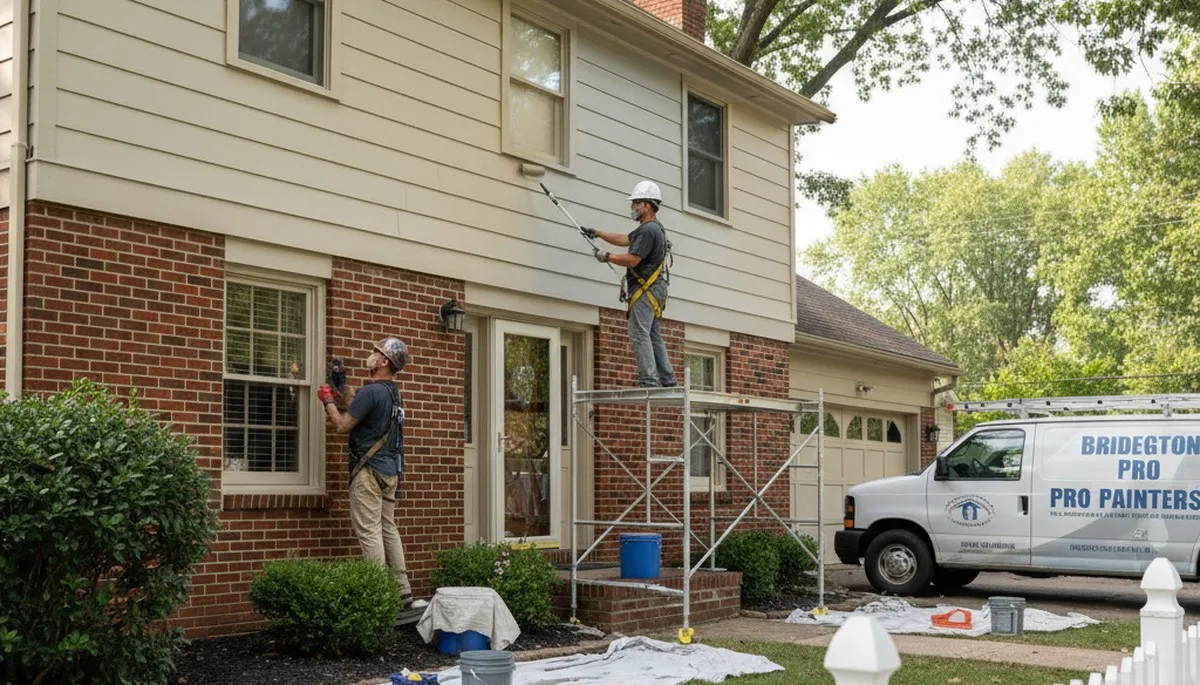 Painting crew in St Charles, MO providing professional house painting services