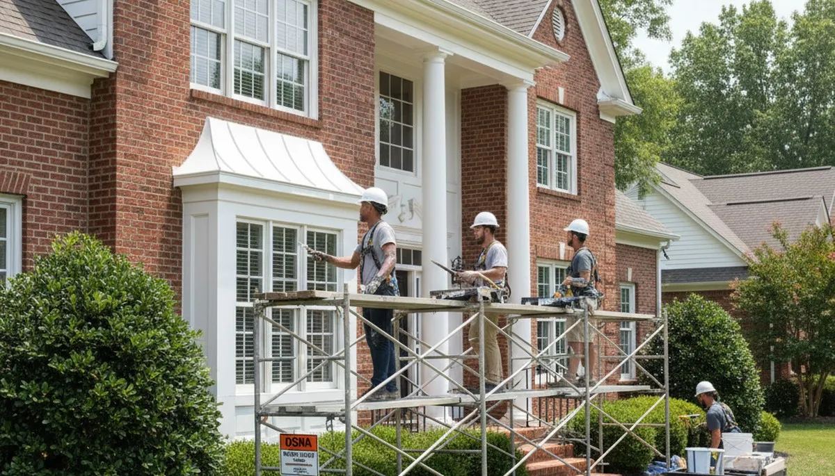 Painting crew serving St. Charles, MO for expert house painting services