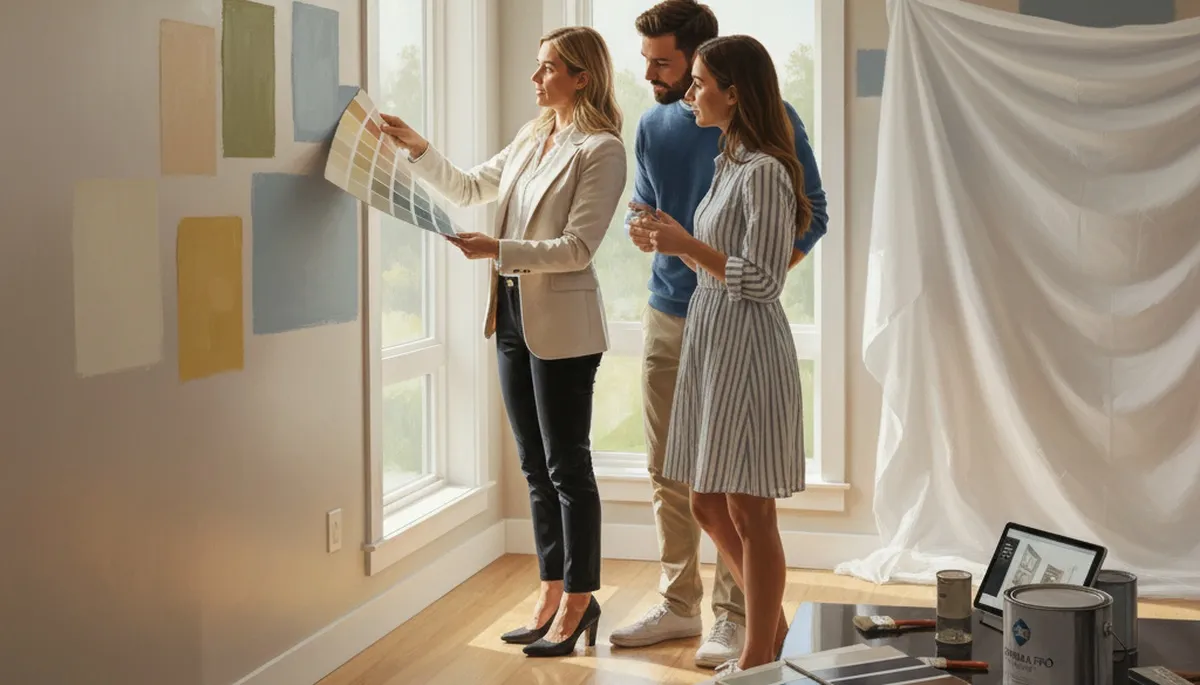 St Charles, MO paint color consultation for interior and exterior home color selection
