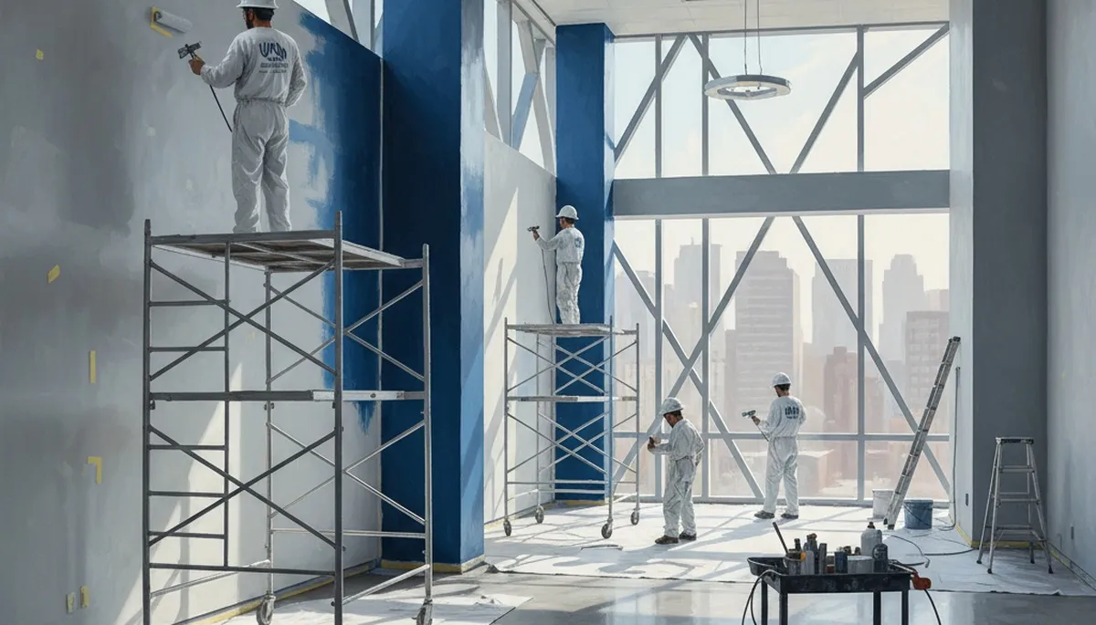 Commercial painting services in St Charles, MO for durable, high-traffic business interiors and exteriors