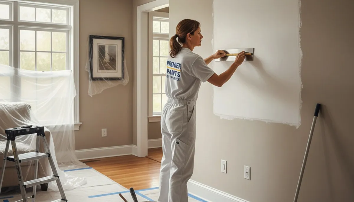 Drywall repair and wall patching service in St Charles, MO by St Charles Paint Pros
