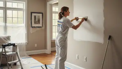 Drywall repair and wall patching service in St Charles, MO by St Charles Paint Pros