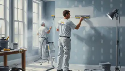Drywall repair in St Charles, MO by St Charles Paint Pros for seamless wall patching and painting