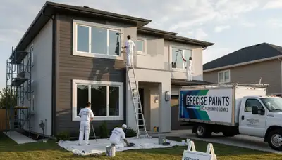 Exterior house painting in St Charles, MO by local St Charles Paint Pros team