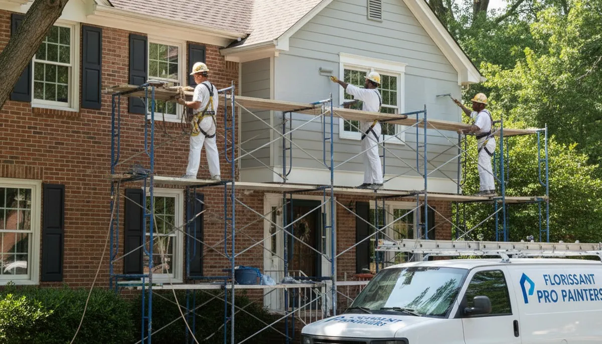 House painters in St Charles, MO providing professional interior and exterior painting services