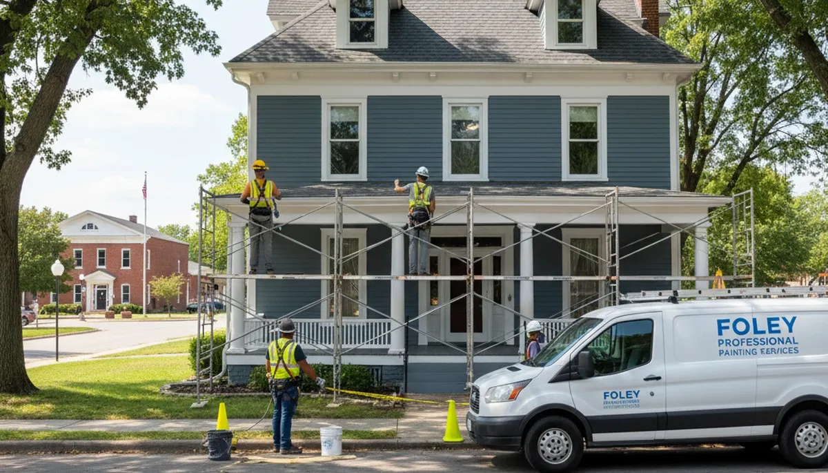 Painting contractors serving St Charles, MO for professional interior and exterior house painting