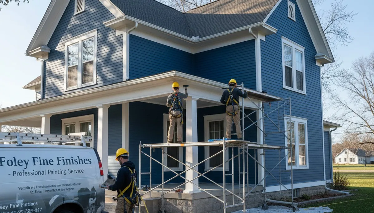 Painting crew serving St Charles, MO for interior and exterior house painting services