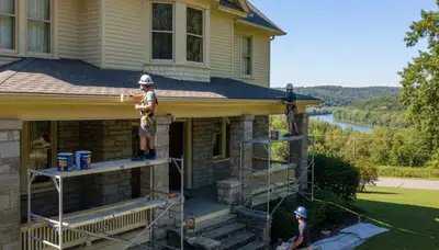 Painting contractor serving St Charles, MO for interior and exterior house painting services