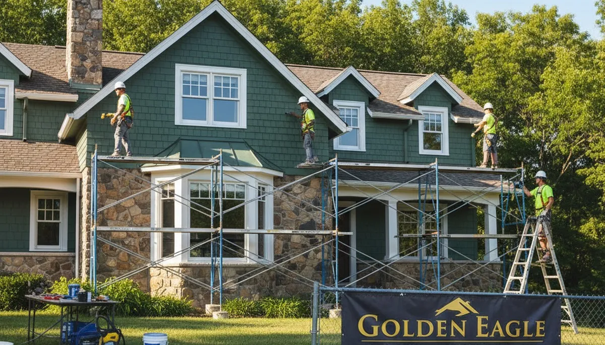 Professional house painters in St Charles, MO providing interior and exterior painting services