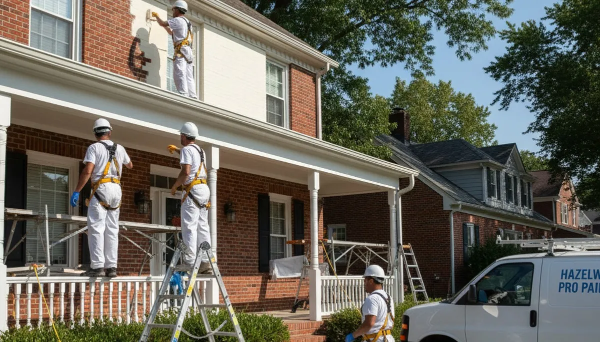 Painting contractors in St Charles, MO providing residential interior and exterior house painting services
