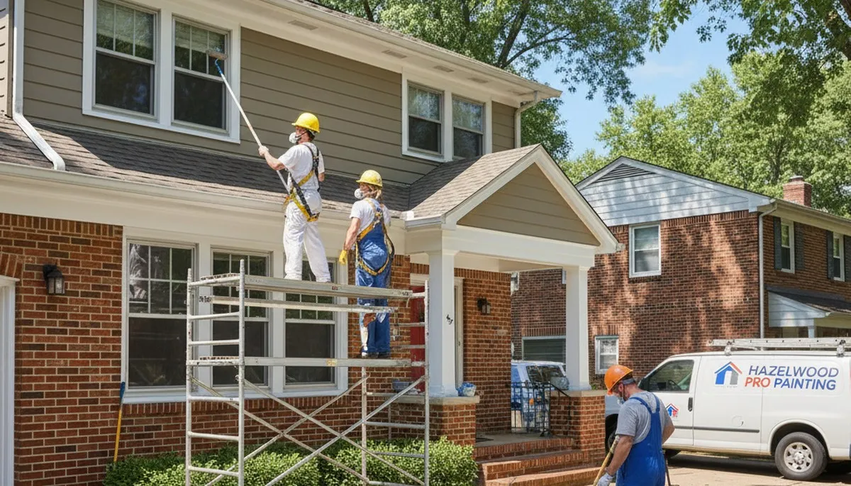 Painting contractor in St Charles, MO providing house painting services for local homes