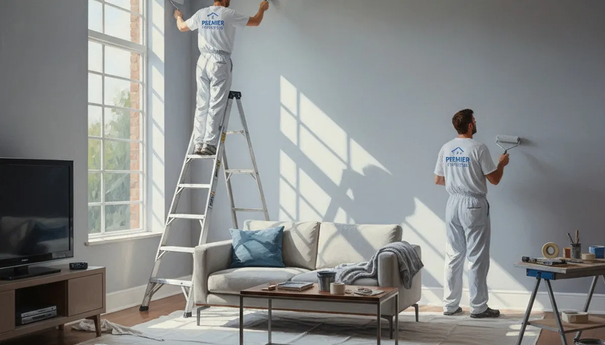 Interior house painters in St Charles, MO providing durable, clean finishes for homes