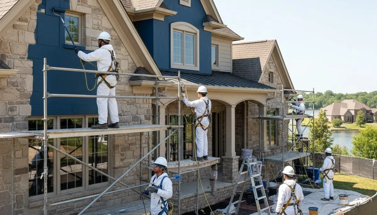 Painting contractors serving St Charles, MO for interior and exterior house painting