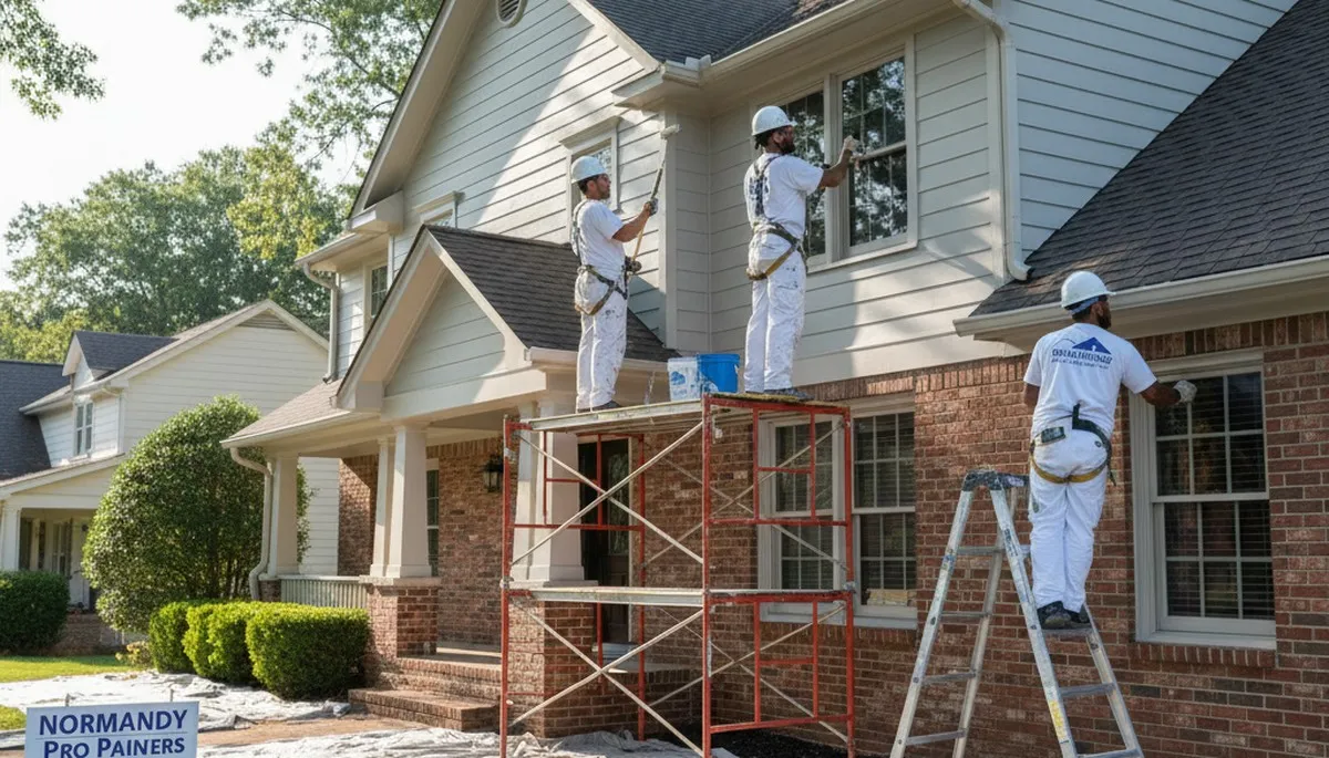 Professional house painters in St Charles, MO providing interior and exterior painting services