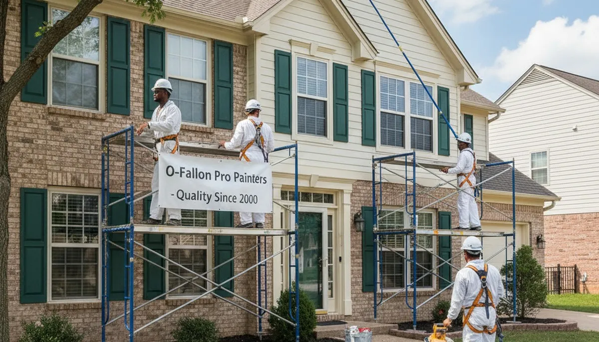 Interior painting team serving St. Charles, MO for residential and commercial house painting