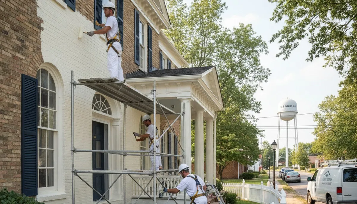 Painting contractor in St Charles, MO serving homes with interior and exterior painting services