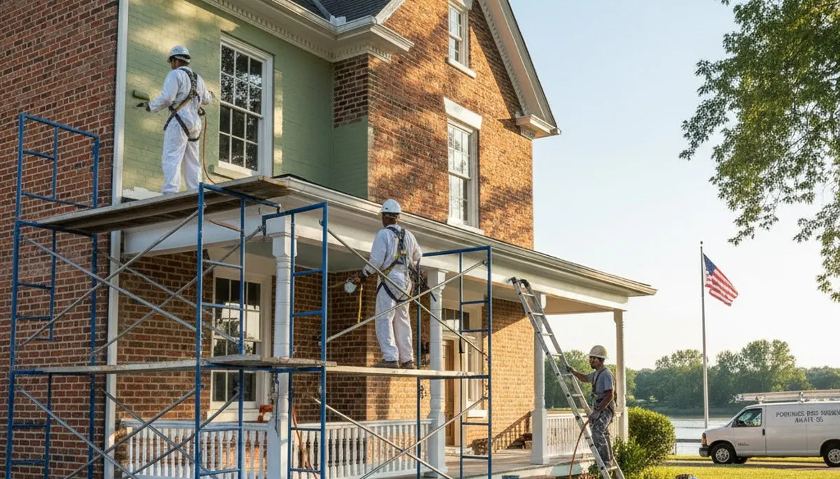 Painting contractor in St Charles, MO providing professional house painting services