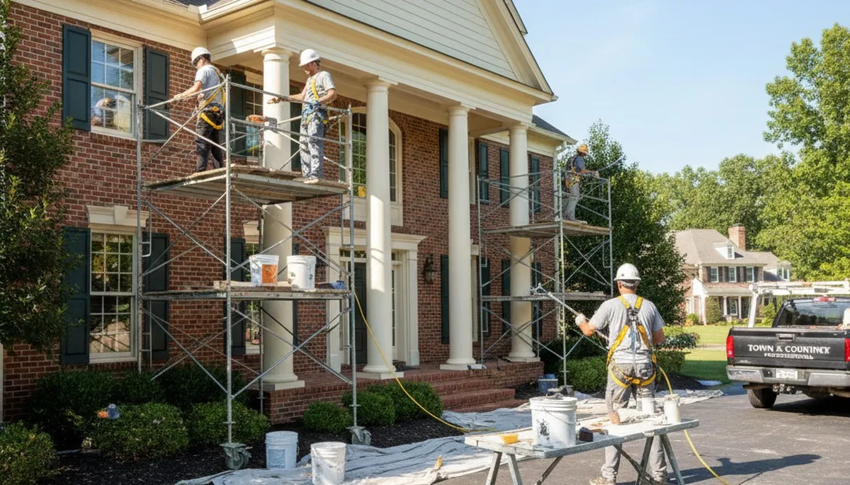 House painters in St. Charles, MO providing professional interior and exterior painting services