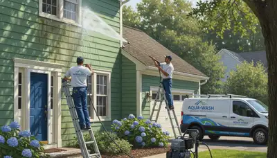 Vinyl siding pressure cleaning in St Charles, MO for cleaner, protected home exteriors