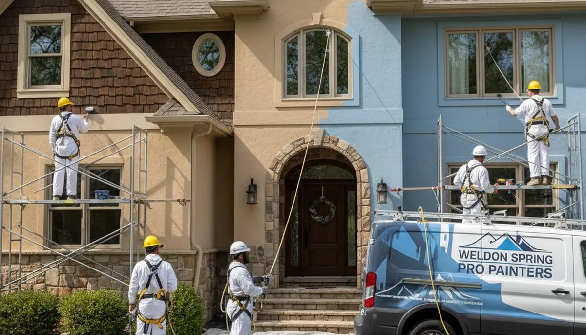 Professional house painting service in St. Charles, MO for interior and exterior homes