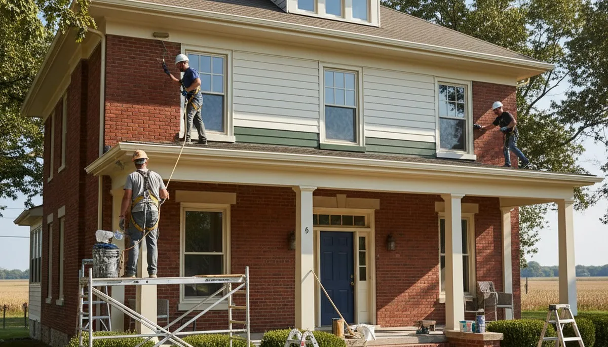 Painting contractor in St Charles, MO serving residential exterior and interior painting projects