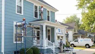 Painting contractor in St Charles, MO serving residential interior and exterior house painting projects