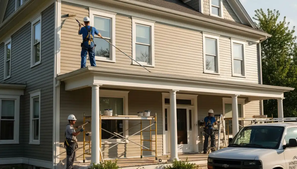 Painting contractor serving St Charles, MO for residential interior and exterior house painting